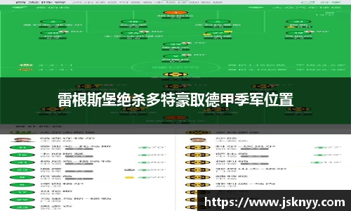 雷根斯堡绝杀多特豪取德甲季军位置