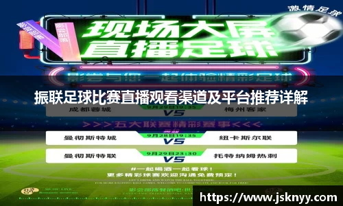 振联足球比赛直播观看渠道及平台推荐详解